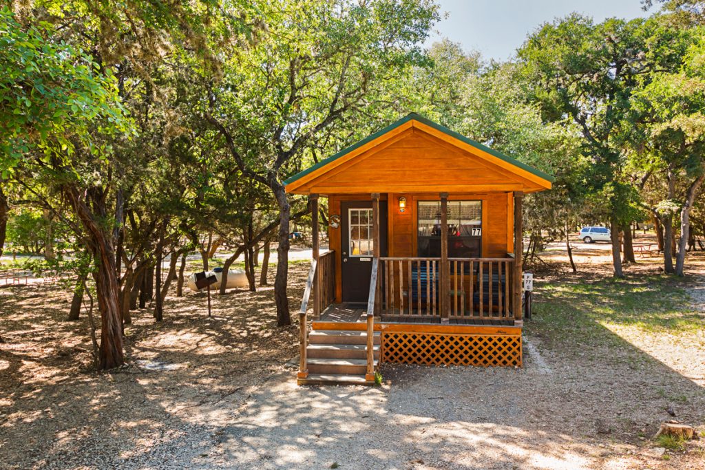 Cabin at Medina Lake RV Campground