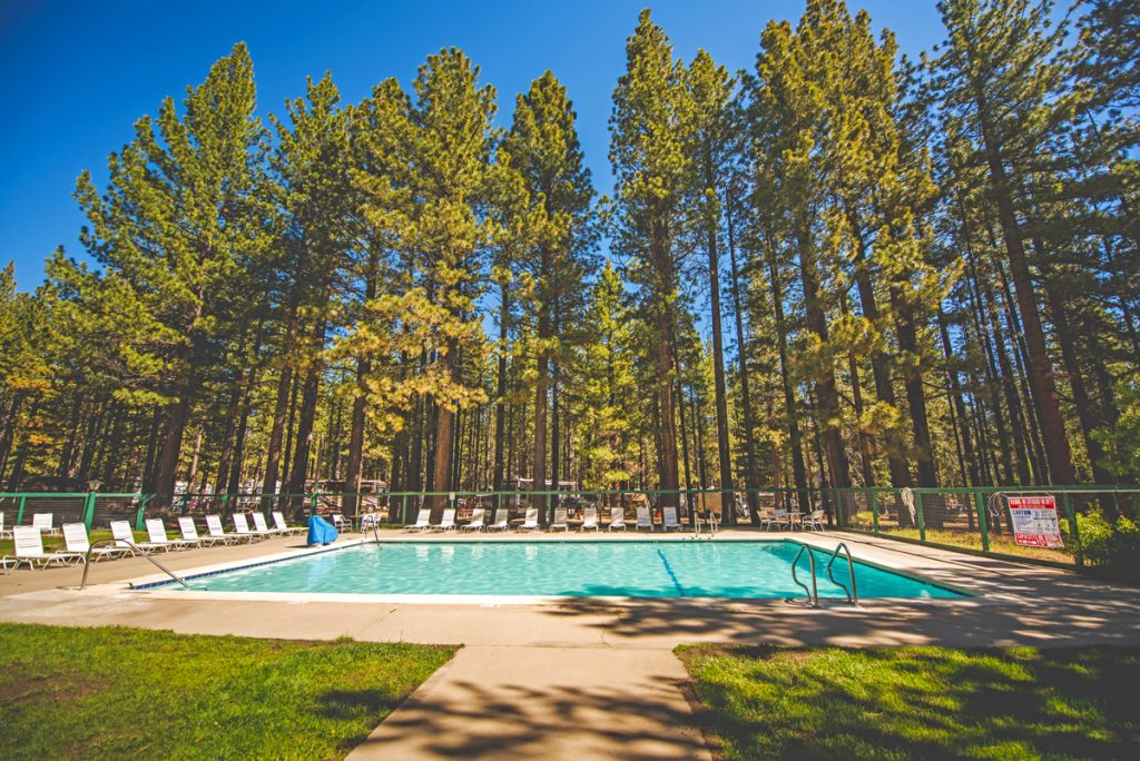 Pool at Tahoe Valley Campground
