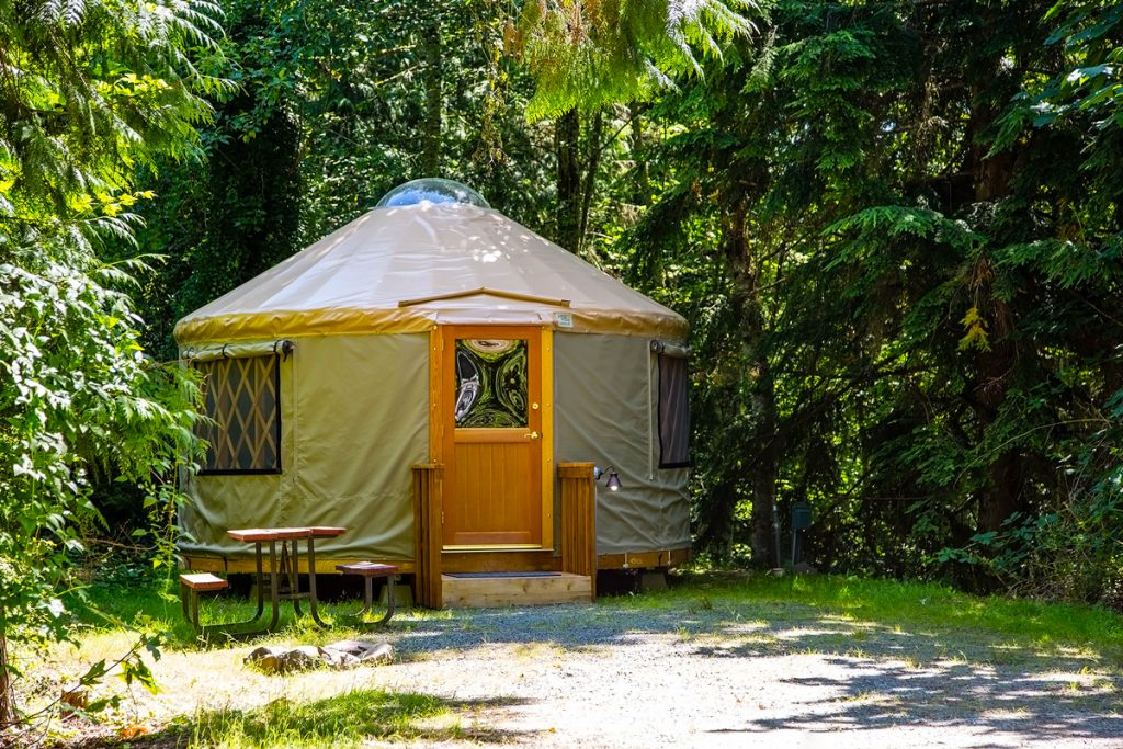 Yurt at Tall Chief Campground