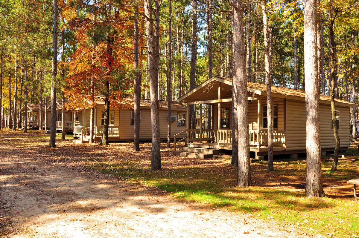 Cozy Cabins at Yukon Trails | Lyndon Station, WI