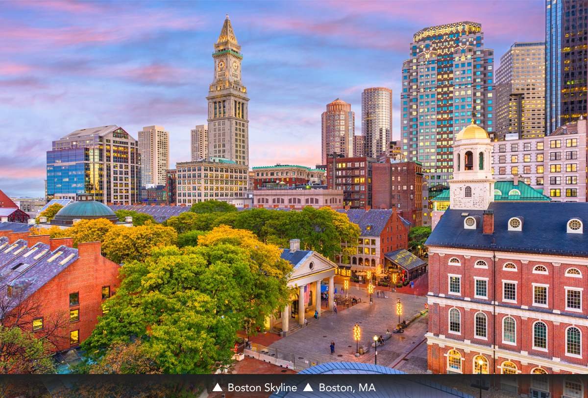 Boston Skyline, Boston, MA
