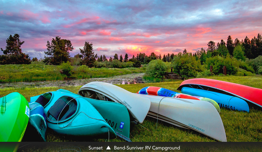 Sunset • Bend-Sunriver RV Campground