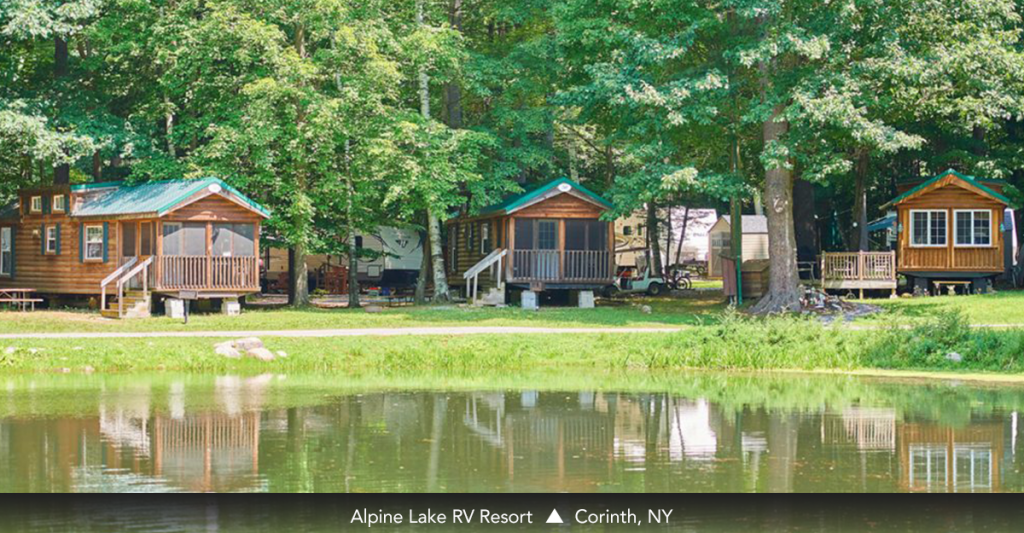 Alpine Lake RV Resort • Corinth, NY