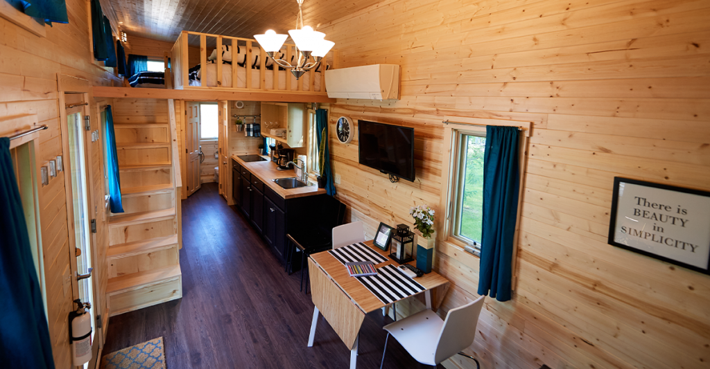 Tuxbury Tiny House Village • Interior Emerson