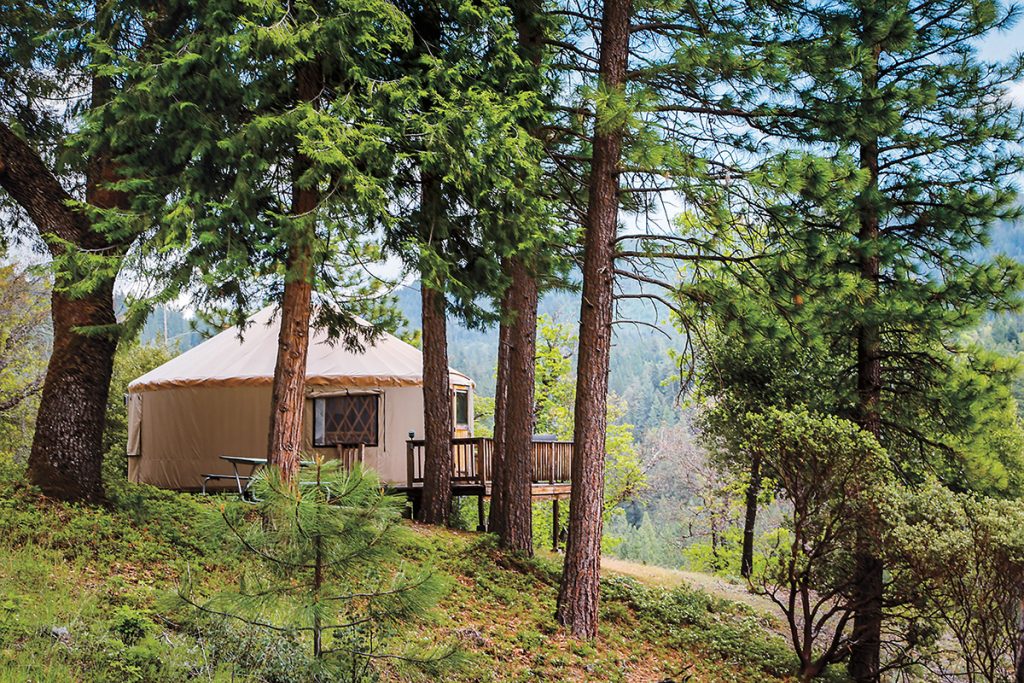 Yurt at Thousand Trails Yosemite Lakes Campground