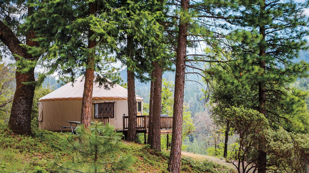 Yurt at Yosemite Lakes