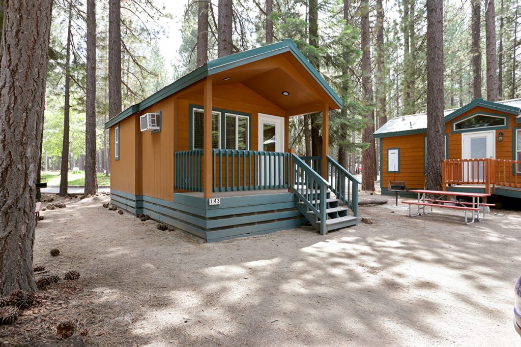 Cabin at Tahoe Valley Campground