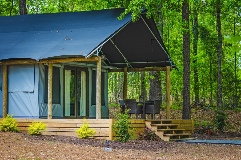 Pine Mountain RV Resort Glamping Tent