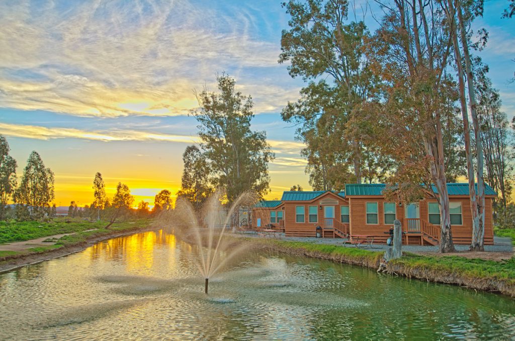 Wilderness Lakes Campground Waterfront Cabins