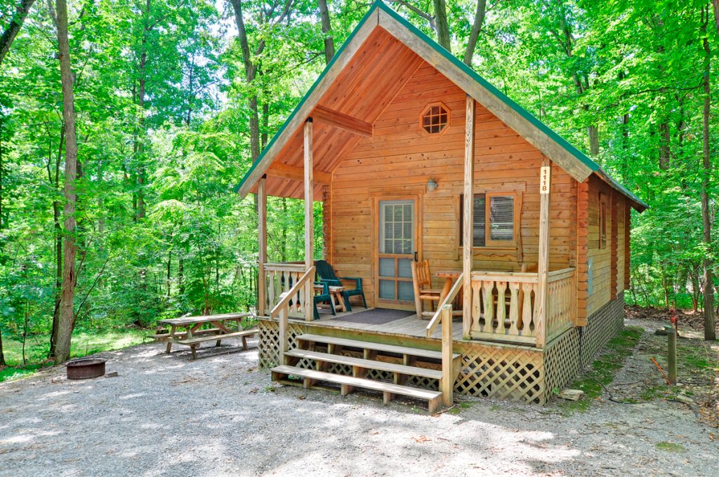 Cabin at Spring Gulch Camping Resort