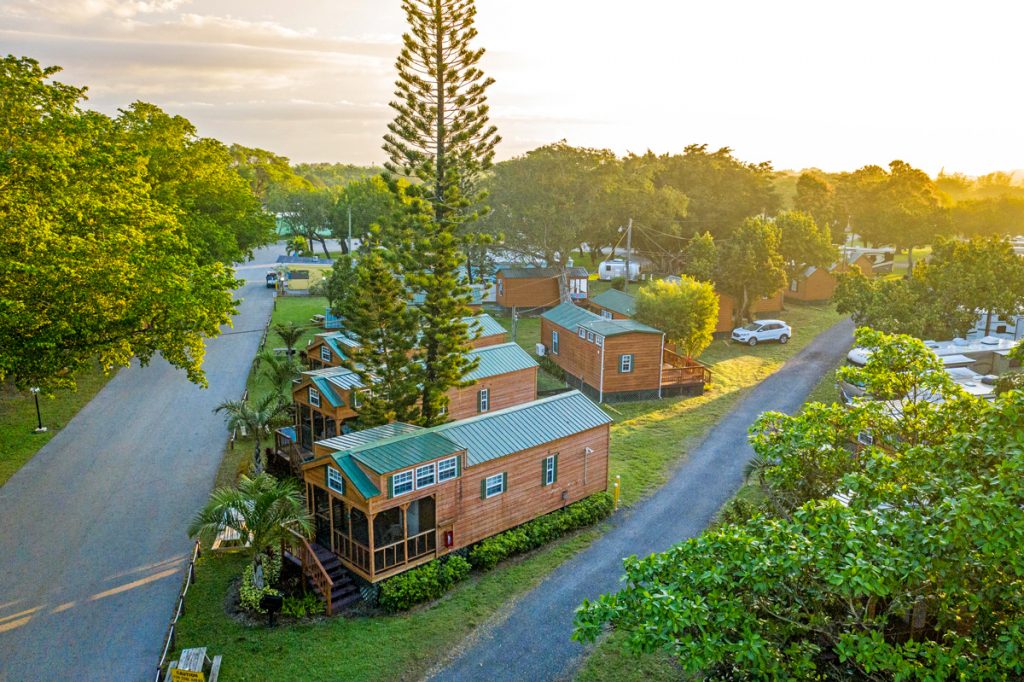 Cabins at Encore Miami Everglades