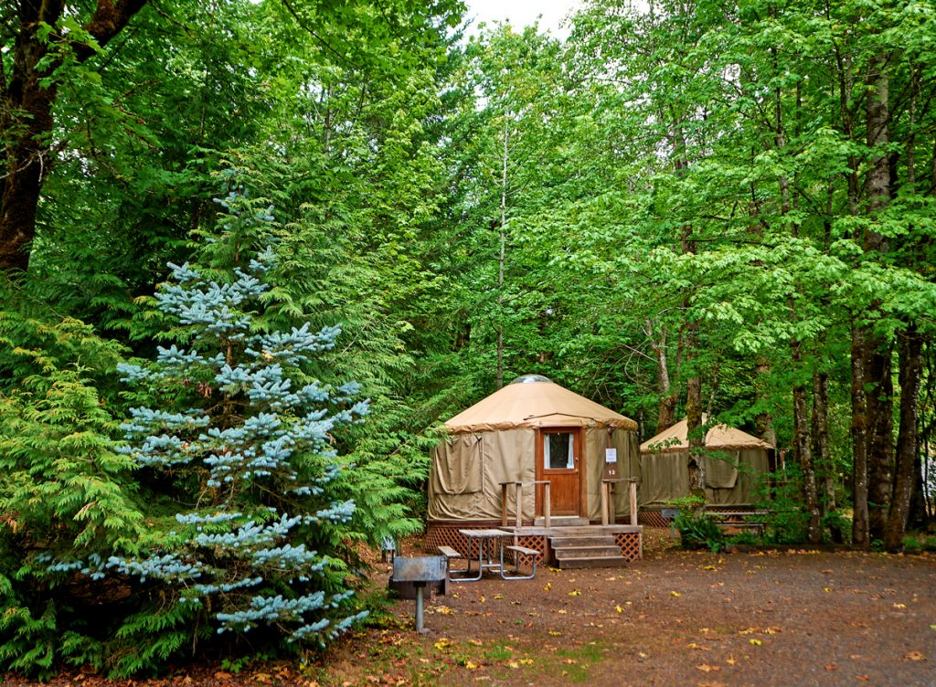 Yurts at Mt. Hood Village