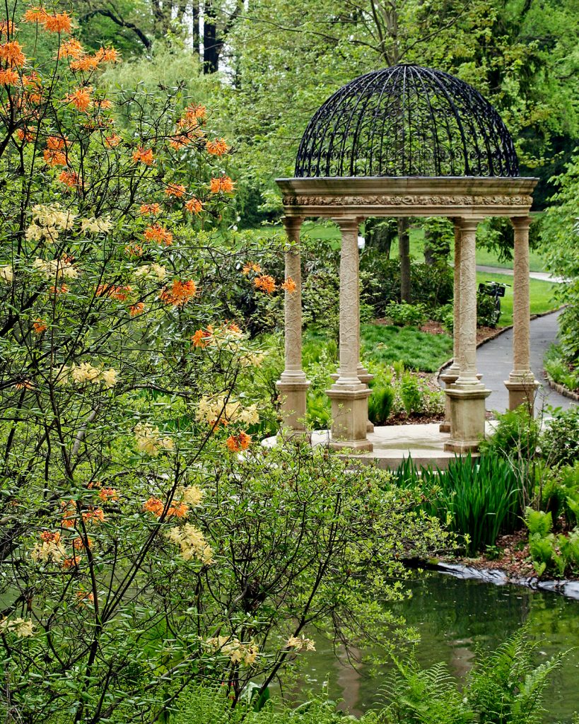 Gazebo at Longwood Gardens in Kennett Square, PA