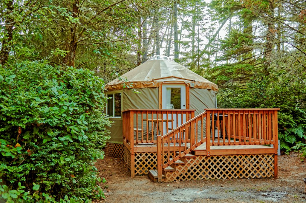 Yurt at Thousand Trails Pacific City