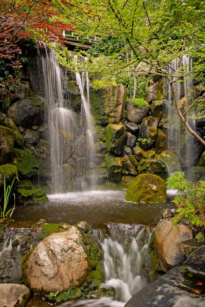 Waterfall at Anderson Japanese Gardens