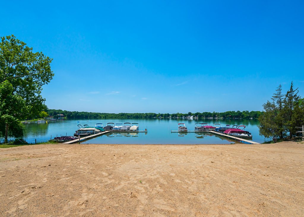 Beach at South Twin Lake