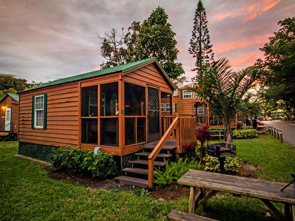 Cabin at Encore Miami Everglades