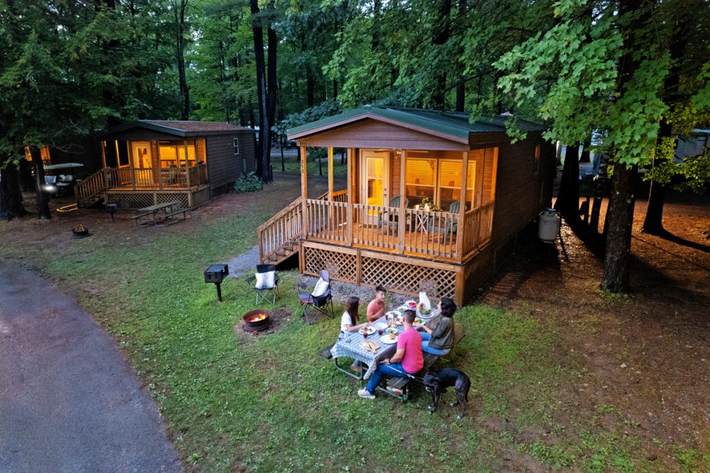 Cabins at Alpine Lake RV Resort