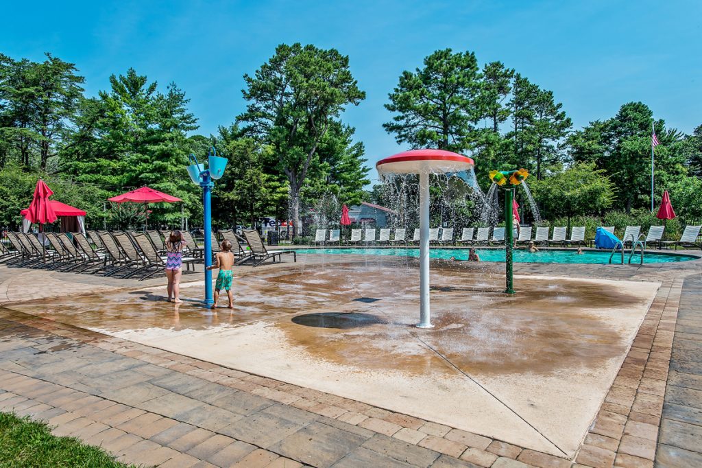 Splashpad at Thousand Trails Sea Pines