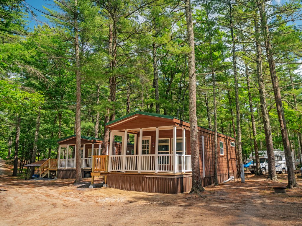 Glamping Cottage at Thousand Trails Gateway to Cape Cod