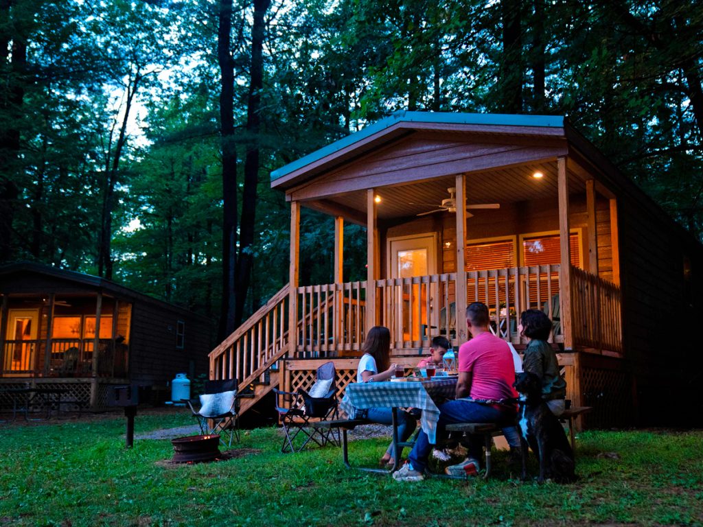 Cabin at Alpine Lake RV Resort