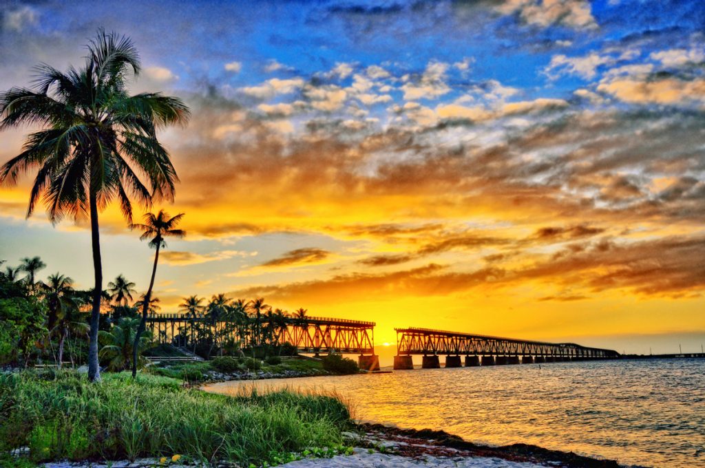Sunset at Bahia Honda State Park