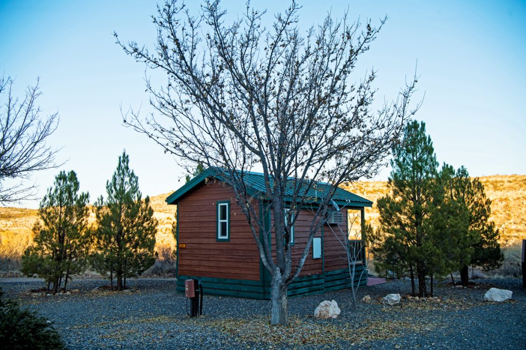 Cabin at Sunset at Thousand Trails Verde Valley